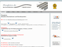 Tablet Screenshot of flexgleise.de
